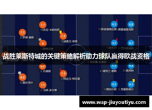 战胜莱斯特城的关键策略解析助力球队赢得欧战资格 战胜莱斯特城的关键策略解析助力球队赢得欧战资格