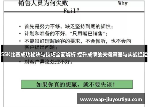 55K比赛成功秘诀与技巧全面解析 提升成绩的关键策略与实战经验